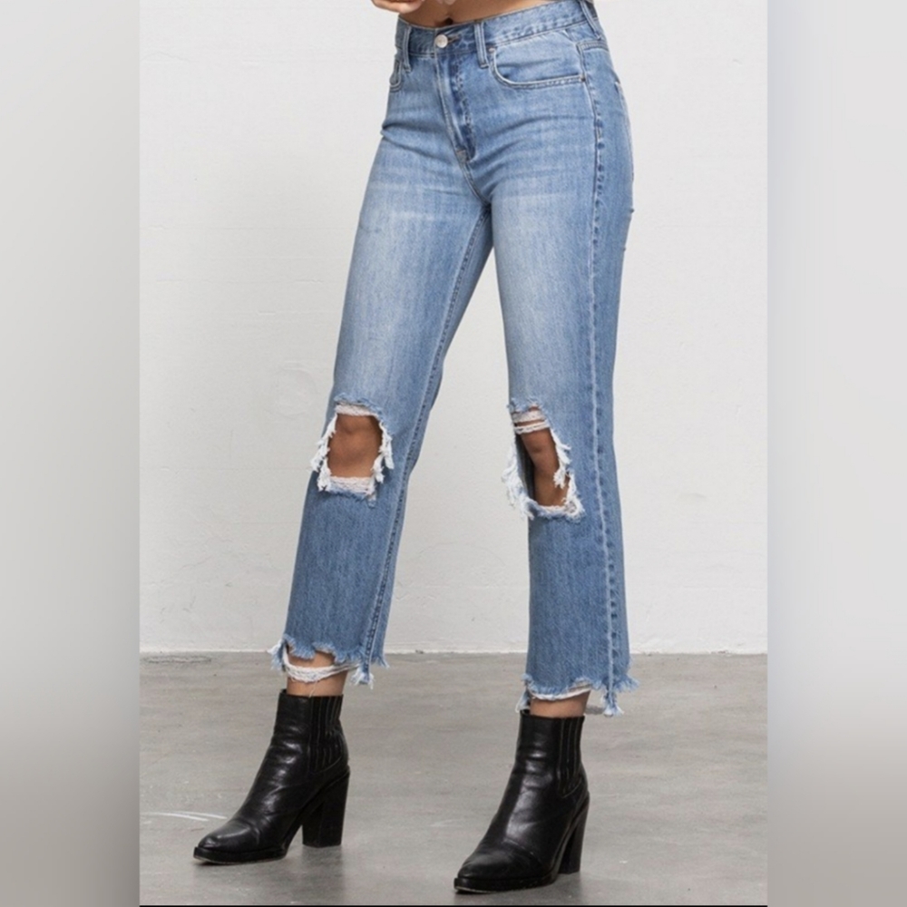 Call Me Distressed Jeans